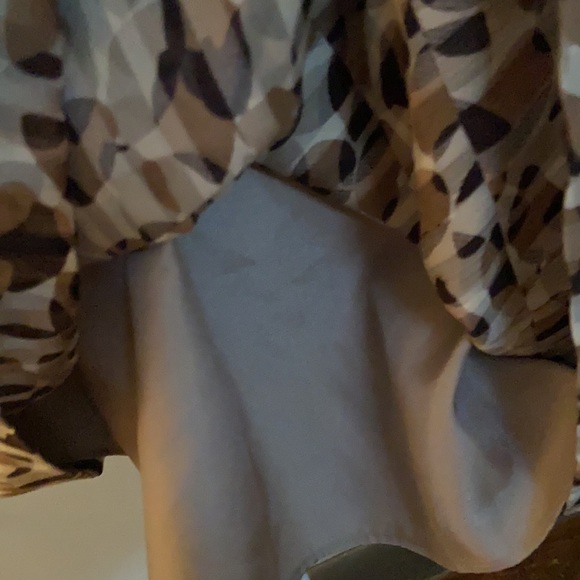 Bcbg silk animal print cocktail dress size 4 - Picture 9 of 13